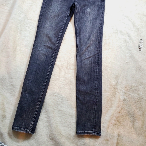 AllSaints Track Jeans Sz 26 - Picture 6 of 6